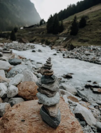 ein Steinmandl Grawa